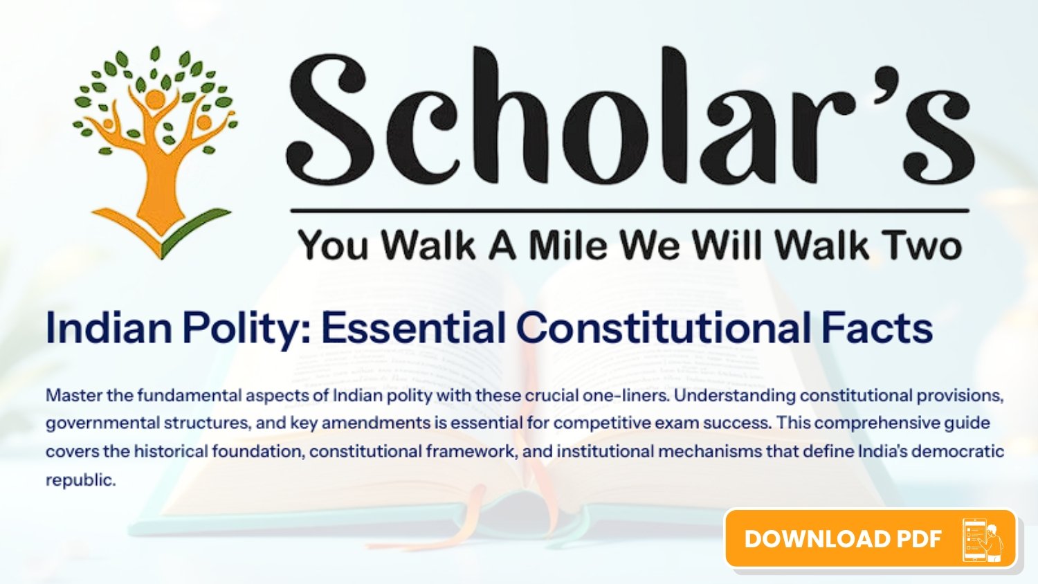 Indian Polity: Essential Constitutional Facts